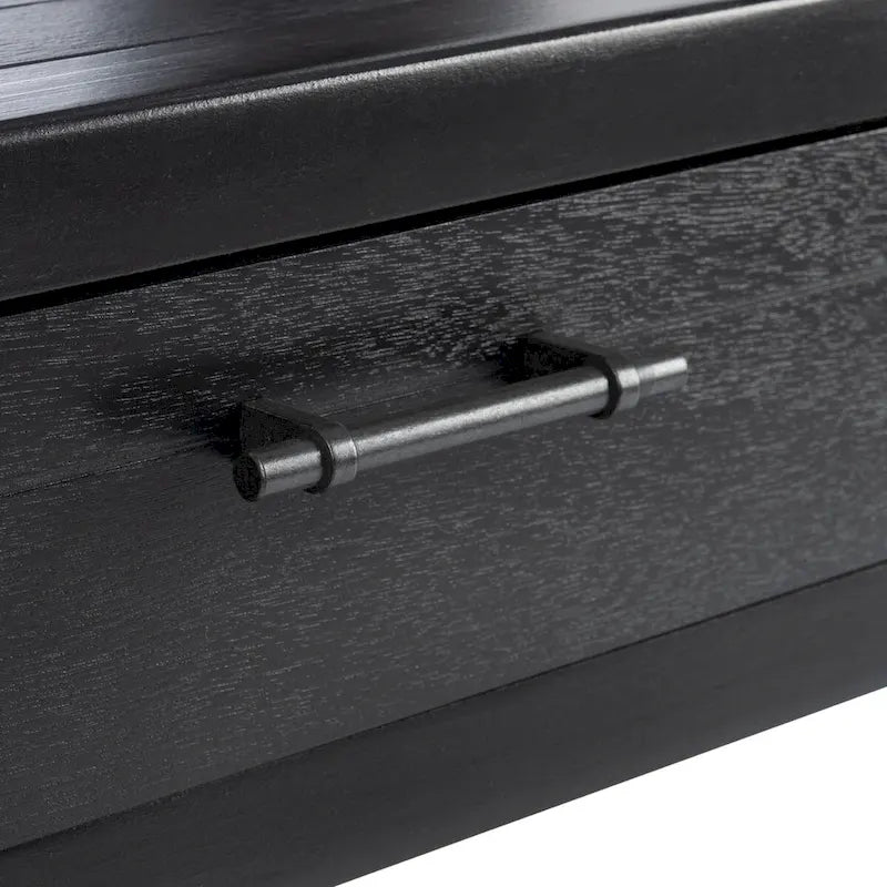 Console SAFAVIEH Phillis à 2 tiroirs - 35,5 cm L x 13 cm l x 29,5 cm H - 36 cm L x 13 cm P x 30 cm H