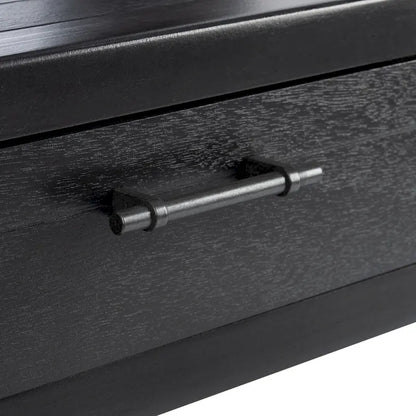 Console SAFAVIEH Phillis à 2 tiroirs - 35,5 cm L x 13 cm l x 29,5 cm H - 36 cm L x 13 cm P x 30 cm H