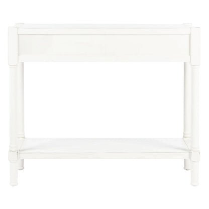 Console SAFAVIEH Phillis à 2 tiroirs - 35,5 cm L x 13 cm l x 29,5 cm H - 36 cm L x 13 cm P x 30 cm H