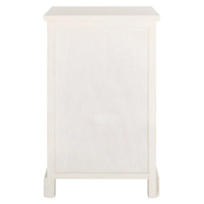 Table d'appoint de rangement SAFAVIEH Clemie grise - 45 x 35 x 76 cm (17,7 x 13,8 x 29,9 pouces) - 46 x 36 x 76 cm (18 x 14 x 30 pouces)