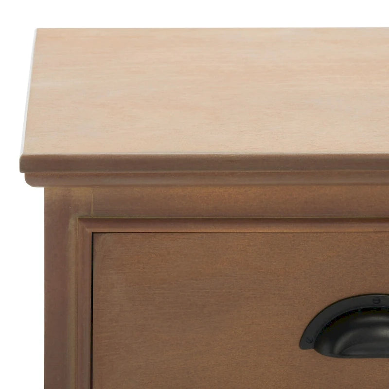 Table d'appoint de rangement SAFAVIEH Clemie grise - 45 x 35 x 76 cm (17,7 x 13,8 x 29,9 pouces) - 46 x 36 x 76 cm (18 x 14 x 30 pouces)