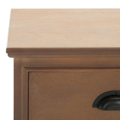 Table d'appoint de rangement SAFAVIEH Clemie grise - 45 x 35 x 76 cm (17,7 x 13,8 x 29,9 pouces) - 46 x 36 x 76 cm (18 x 14 x 30 pouces)