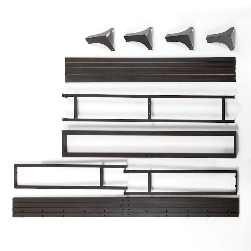 Cadre de lit plateforme en métal robuste Porch &amp; Den McCamant de 9 pouces