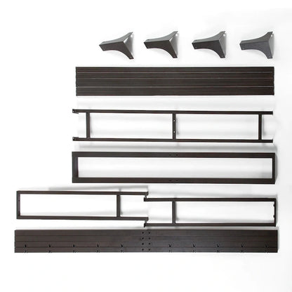 Cadre de lit plateforme en métal robuste Porch &amp; Den McCamant de 9 pouces