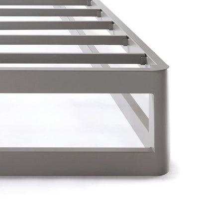 Cadre de lit plateforme en métal robuste Porch &amp; Den McCamant de 9 pouces