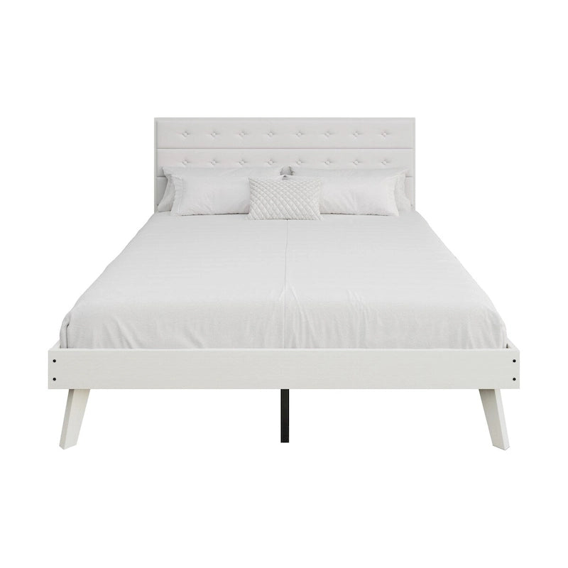 Lit plateforme en bois CraftPorch style milieu du siècle