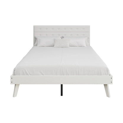 Lit plateforme en bois CraftPorch style milieu du siècle