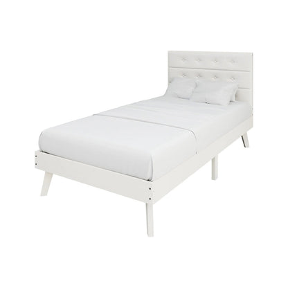 Lit plateforme en bois CraftPorch style milieu du siècle