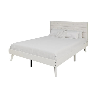 Lit plateforme en bois CraftPorch style milieu du siècle