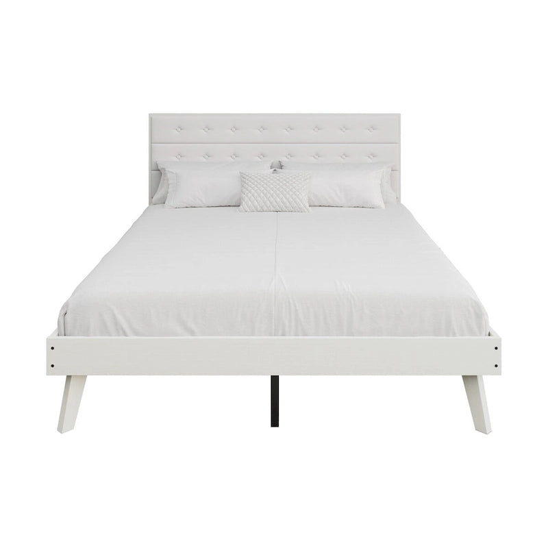 Lit plateforme en bois CraftPorch style milieu du siècle