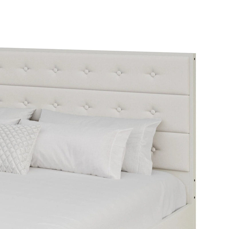 Lit plateforme en bois CraftPorch style milieu du siècle