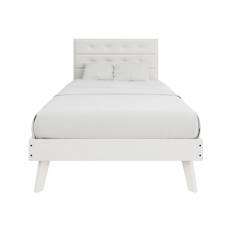 Lit plateforme en bois CraftPorch style milieu du siècle