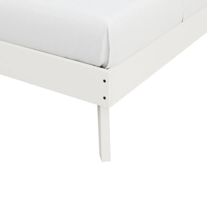 Lit plateforme en bois CraftPorch style milieu du siècle