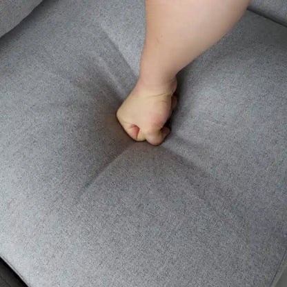 Canapé en lin avec rangement