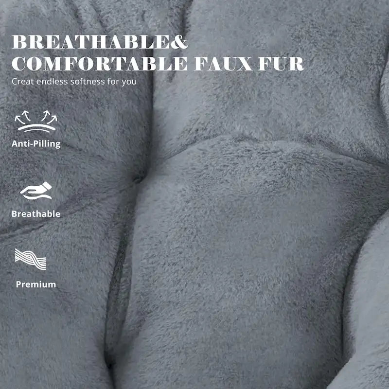 Fauteuil d'appoint confortable en lin capitonné, canapé-fauteuil de lecture pour salon, chambre