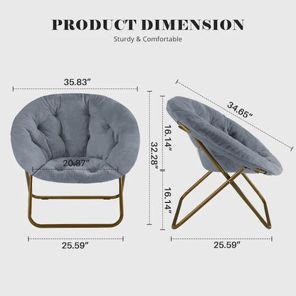 Fauteuil d'appoint confortable en lin capitonné, canapé-fauteuil de lecture pour salon, chambre