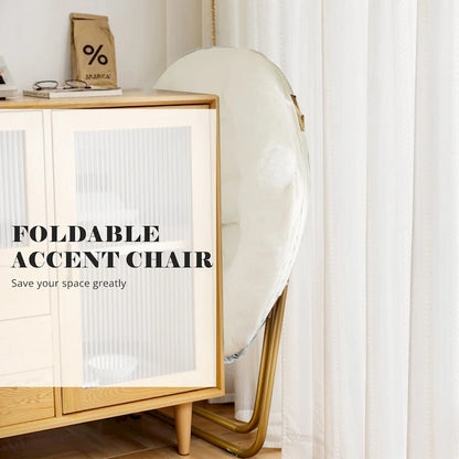 Fauteuil d'appoint confortable en lin capitonné, canapé-fauteuil de lecture pour salon, chambre