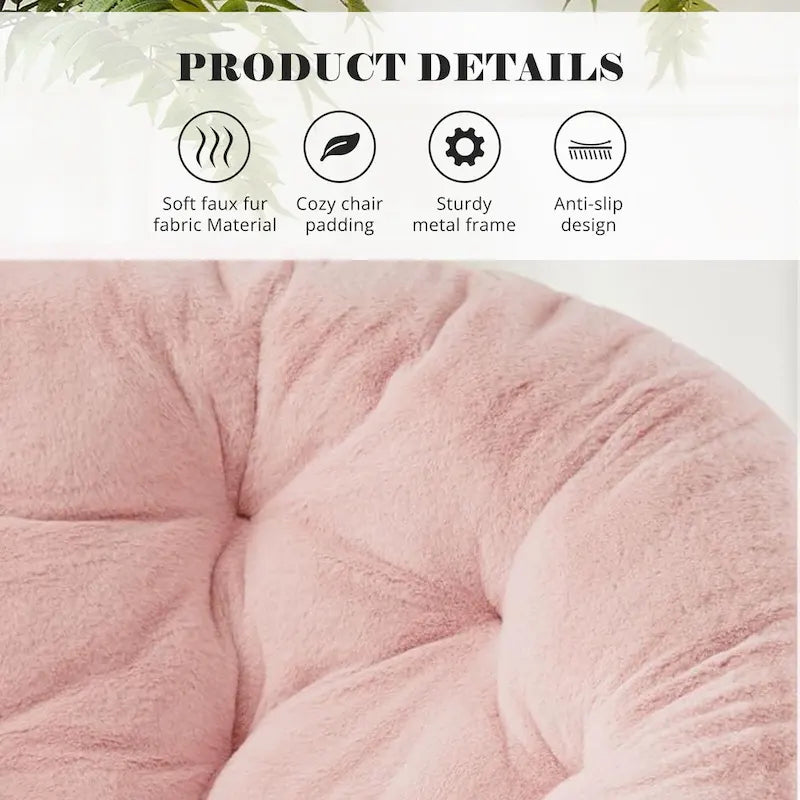 Fauteuil d'appoint confortable en lin capitonné, canapé-fauteuil de lecture pour salon, chambre