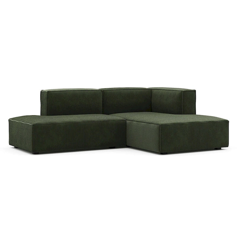 Canapé d'angle modulaire Rye Studio Deep Seat Small Chair Sectional, 2 pièces