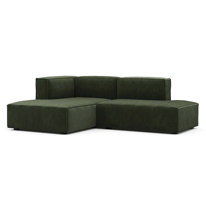 Canapé d'angle modulaire Rye Studio Deep Seat Small Chair Sectional, 2 pièces