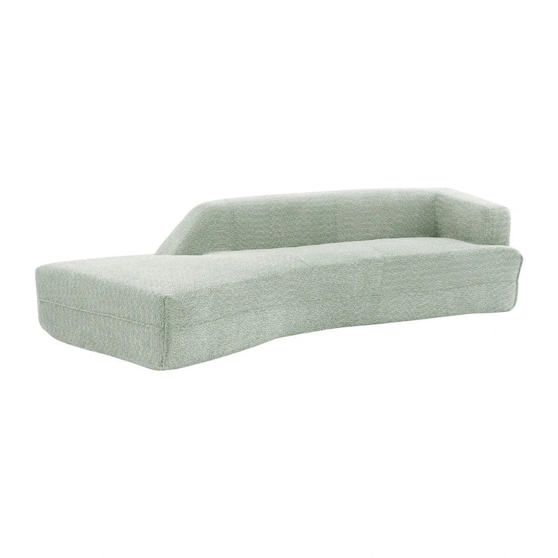 Chaise longue incurvée, canapé d'intérieur moderne