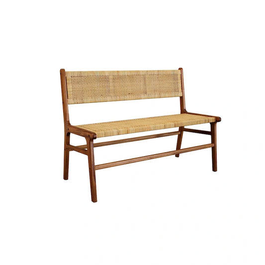 Carolina Living Leana Rattan Bench
