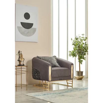 Ensemble de salon Roseau 2 pièces (1 canapé et 1 fauteuil)