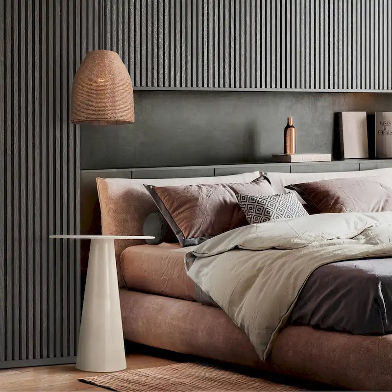 Table d'appoint SAFID finition blanche