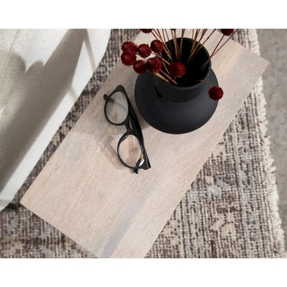 Table d'appoint fine en bois et métal Kate et Laurel Karlsen