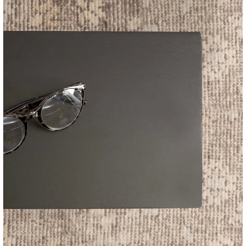 Table d'appoint fine en bois et métal Kate et Laurel Karlsen