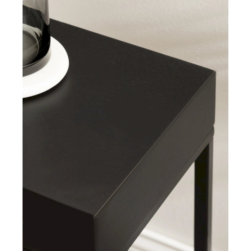 Table d'appoint fine en bois et métal Kate et Laurel Karlsen