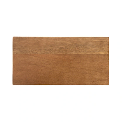 Table d'appoint fine en bois et métal Kate et Laurel Karlsen