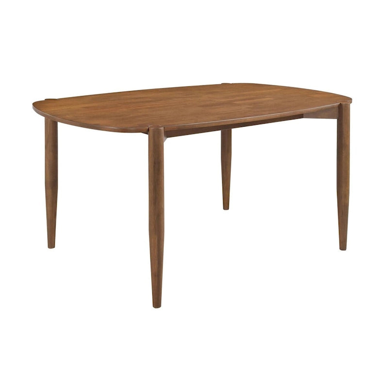 Ensemble de salle à manger 7 pièces en bois massif Whisten Walnut