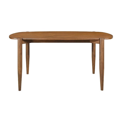 Ensemble de salle à manger 7 pièces en bois massif Whisten Walnut