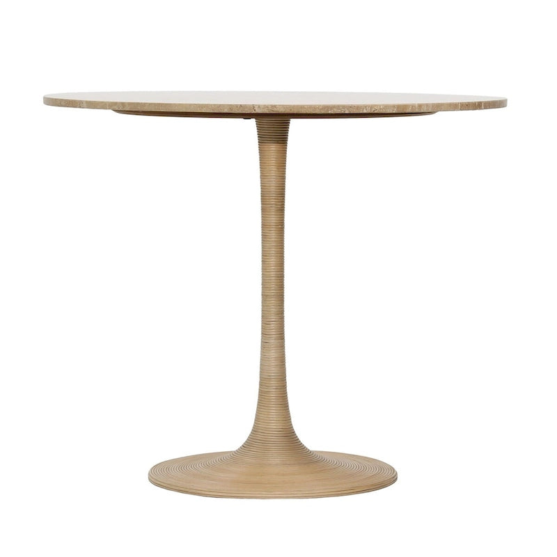 Maple Stone Bistro Table, Natural