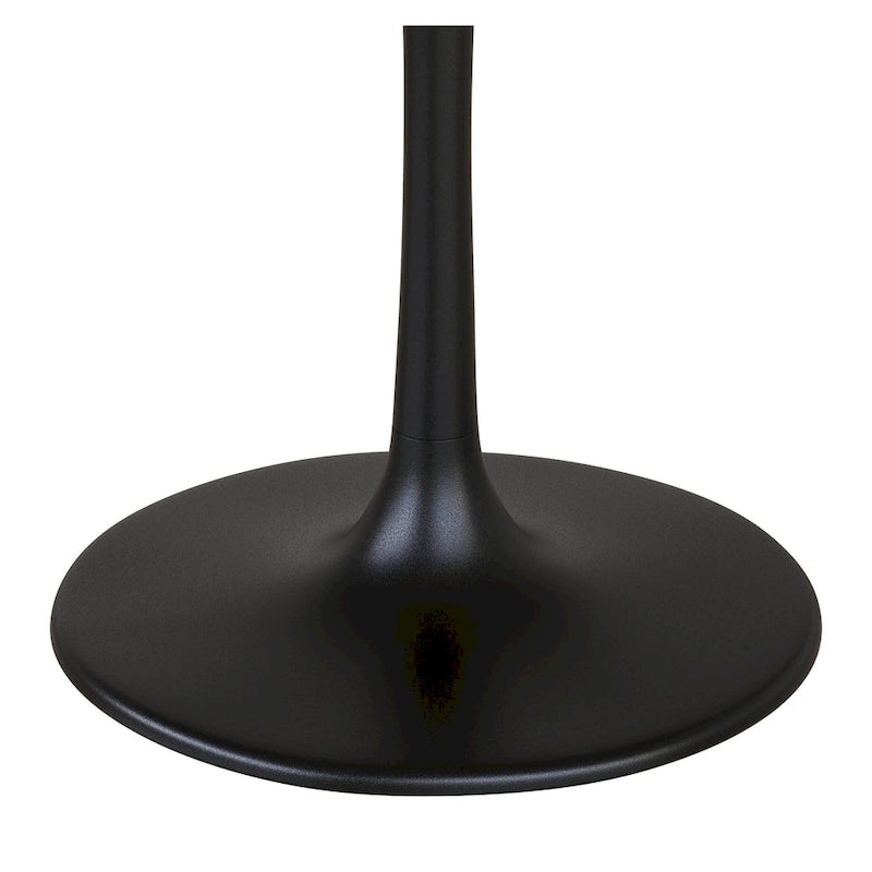 Table de salle à manger Central City grise et noire