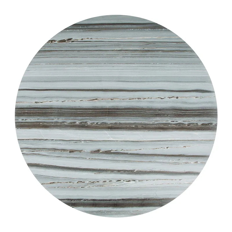 Table de salle à manger Central City grise et noire