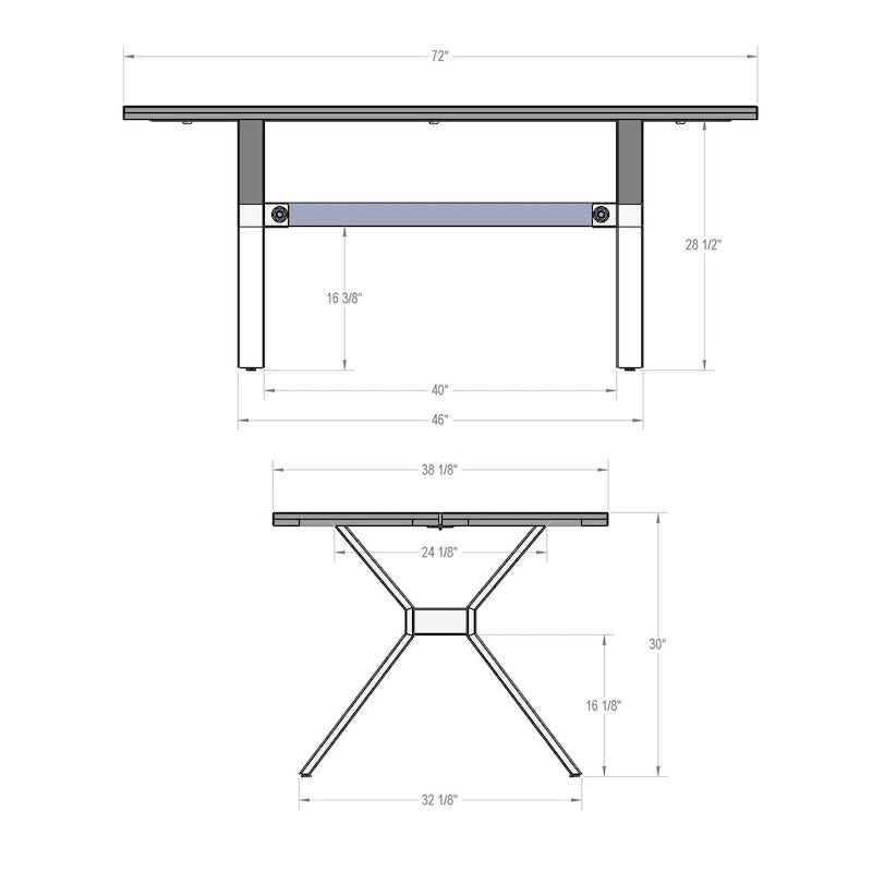 Ensemble de salle à manger 7 pièces Amisco Leonie (table en bois) et chaises Snyder