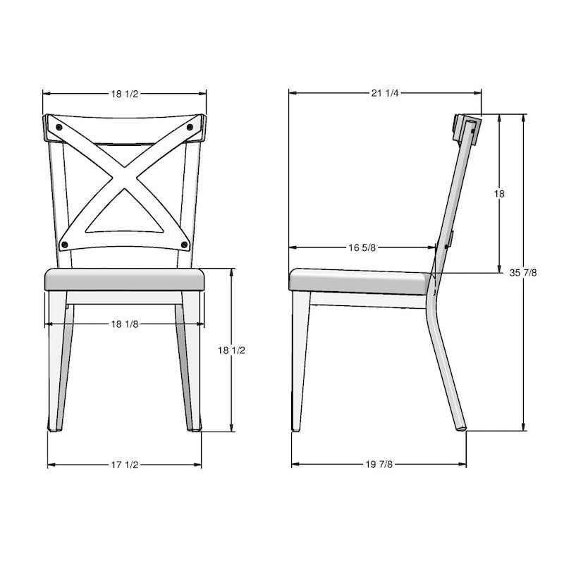 Ensemble de salle à manger 7 pièces Amisco Leonie (table en bois) et chaises Snyder