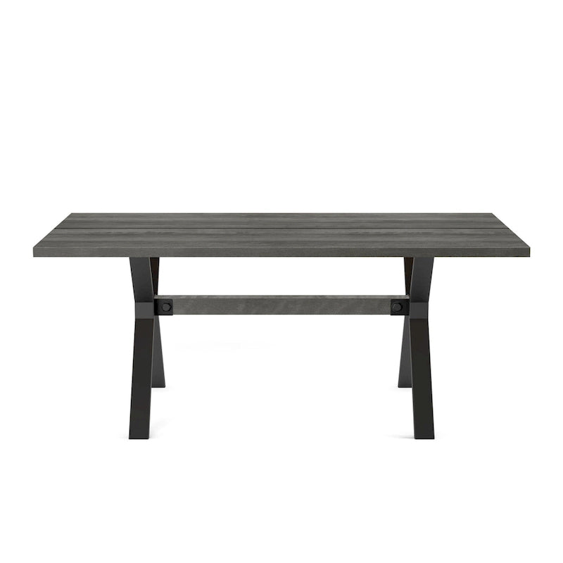 Ensemble de salle à manger 7 pièces Amisco Leonie (table en bois) et chaises Snyder