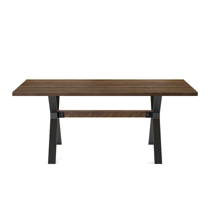 Ensemble de salle à manger 7 pièces Amisco Leonie (table en bois) et chaises Snyder