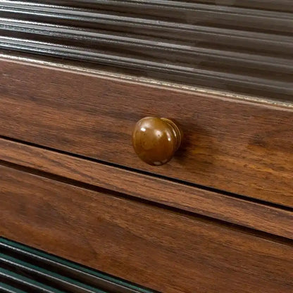 Armoire de rangement de bureau moderne avec portes vitrées, bibliothèque anti-poussière