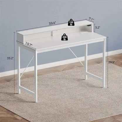 Bureau d'ordinateur 39 pouces avec éclairage LED