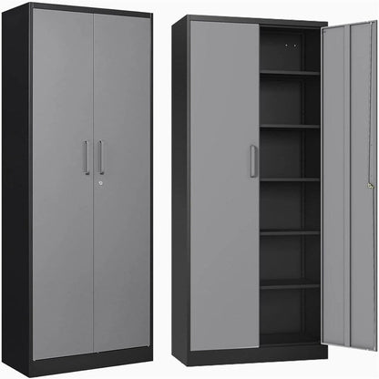 Armoire de rangement avec portes