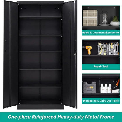 Armoire de rangement avec portes