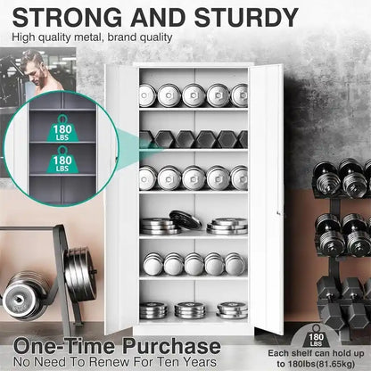 Armoire de rangement avec portes