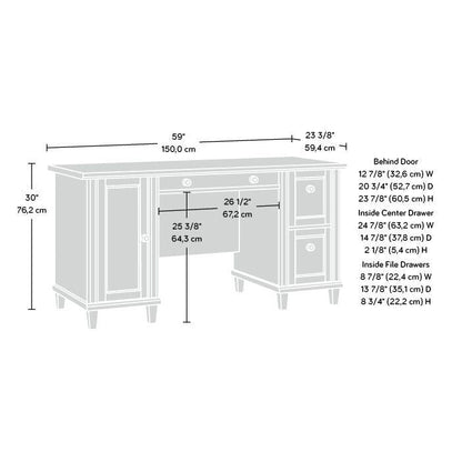Bureau d'ordinateur Hammond