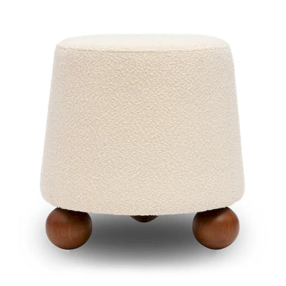 Tabouret rembourré Jaine Boucle
