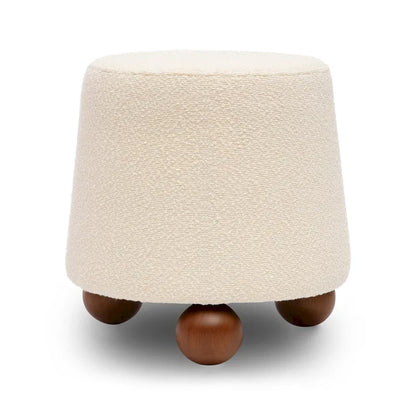 Tabouret rembourré Jaine Boucle