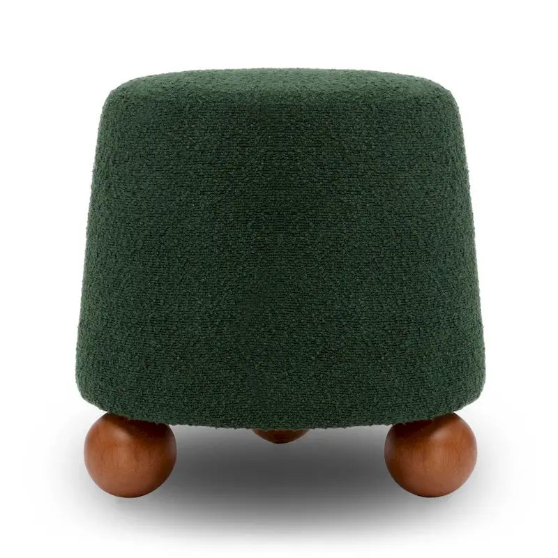 Tabouret rembourré Jaine Boucle